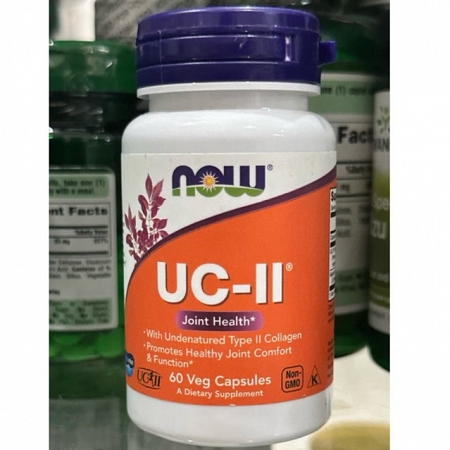 Viên uống bổ khớp NOW UC-II Collagen Type 2 Joint Health 60 viên