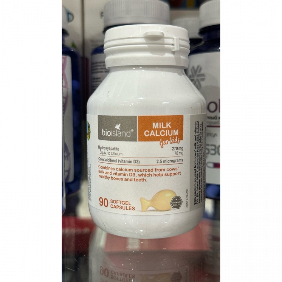 Milk Calcium Bio Island Úc - Sữa bò non cho bé